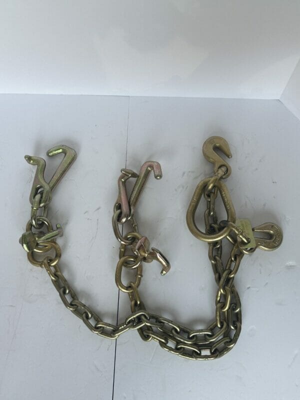 5/16 bridle chain X 24ft with cluster hooks